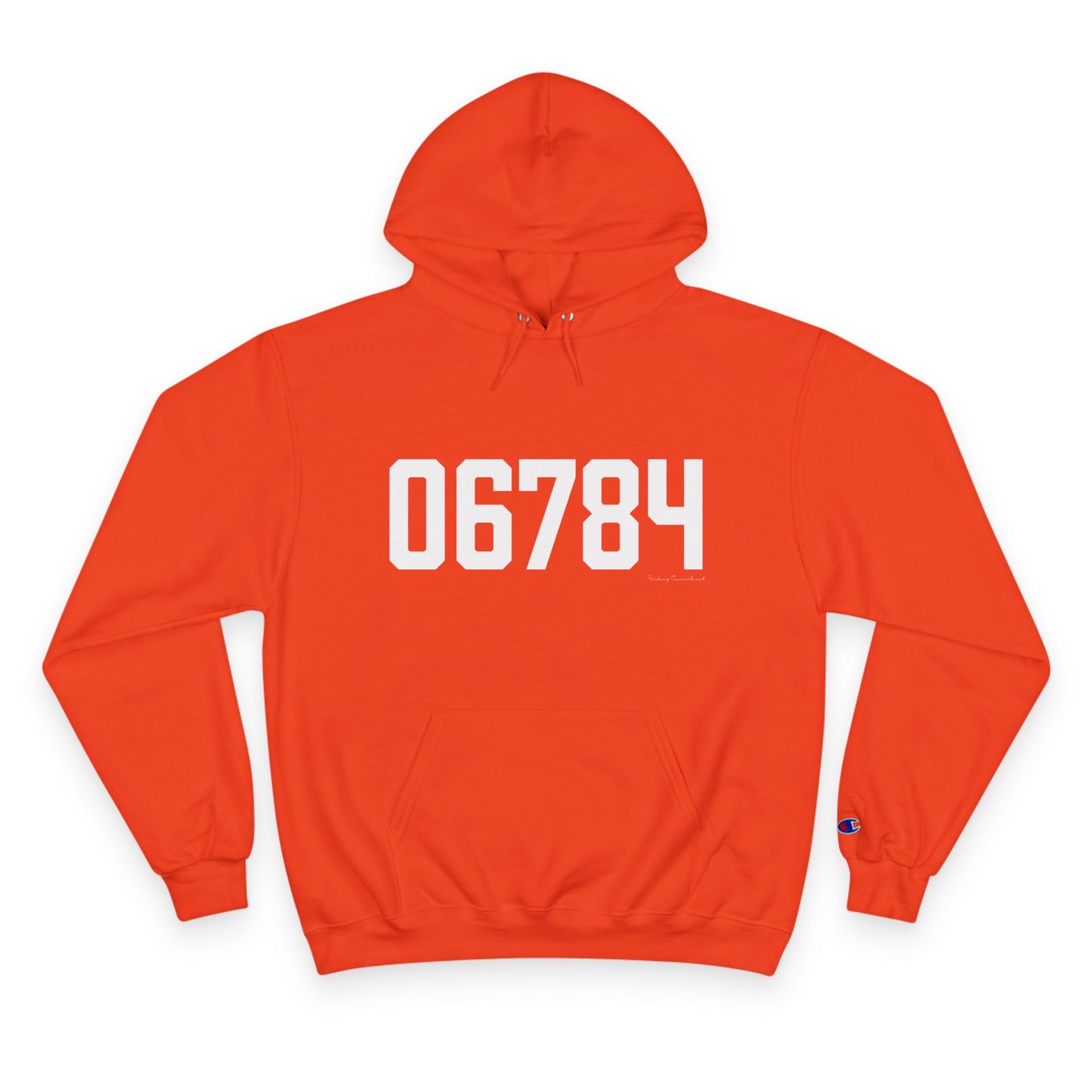 06784 Sherman CT Zip Code Champion Hoodie Sweatshirt