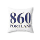 860 Portland Spun Polyester Square Pillow
