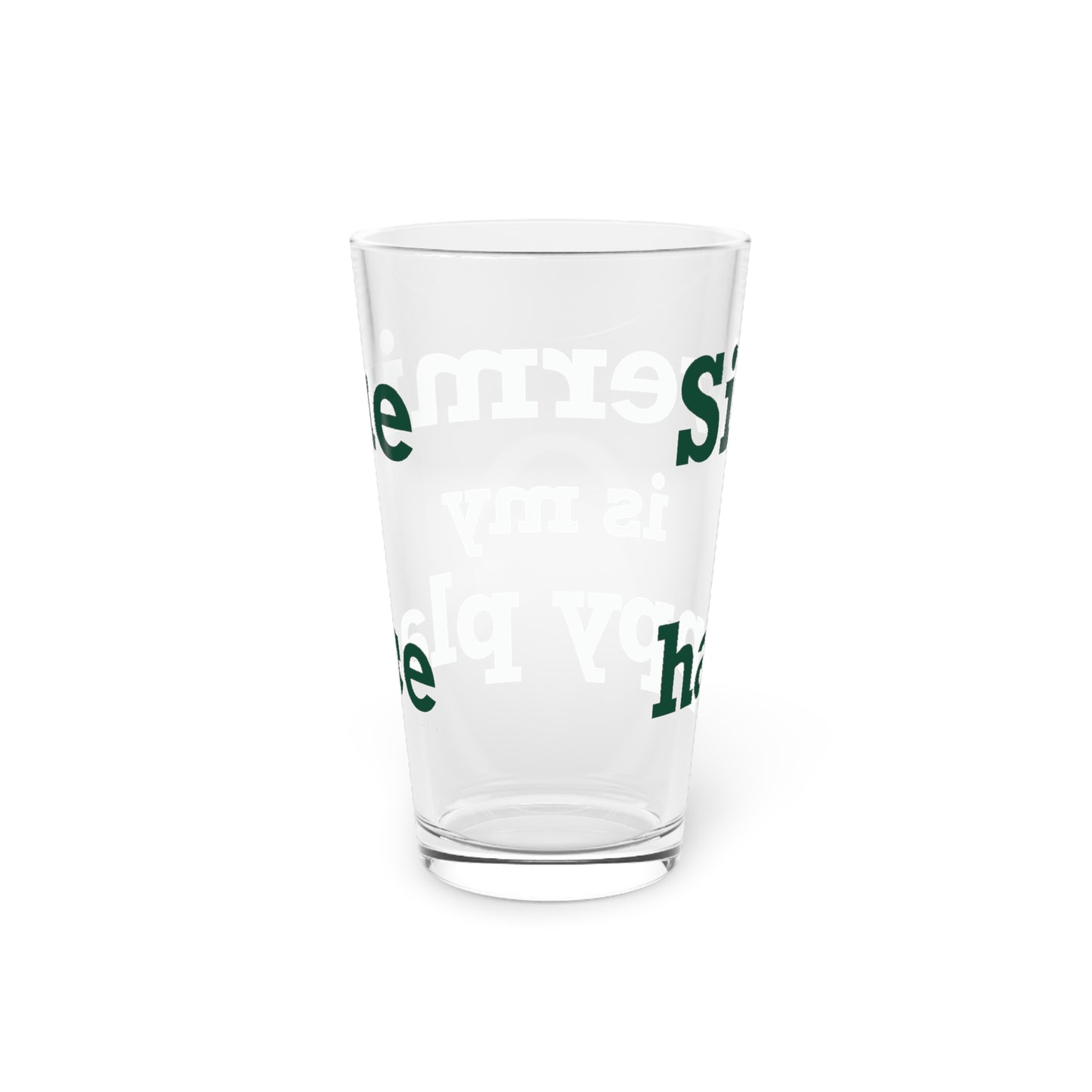 Silvermine is My Happy Place Pint Glass, 16oz