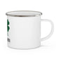 I Clover Putnam Enamel Camping Mug