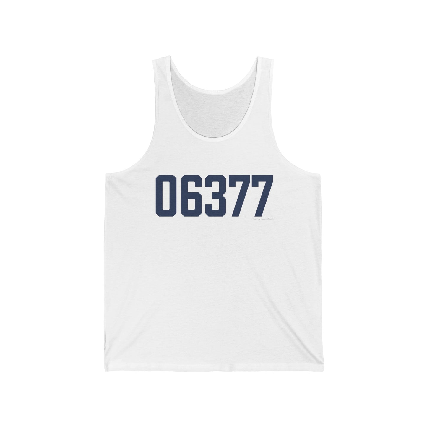 06377 Sterling Connecticut Zip Code Unisex Jersey Tank Top