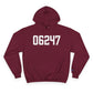 06247 Hampton CT Zip Code Champion Hoodie