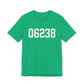 06238 Coventry CT Zip Code Unisex Jersey Short Sleeve T-Shirt