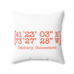 Danbury Coordinates  Spun Polyester Square Pillow