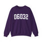 06032 - Farmington CT Zip Code Unisex Heavy Blend™ Crewneck Sweatshirt
