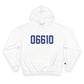06610  Bridgeport Connecticut Zip Code Champion Hoodie Sweatshirt