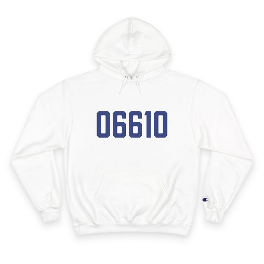 06610  Bridgeport Connecticut Zip Code Champion Hoodie Sweatshirt