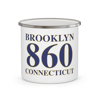 Brooklyn 860 Connecticut Enamel Camping Mug