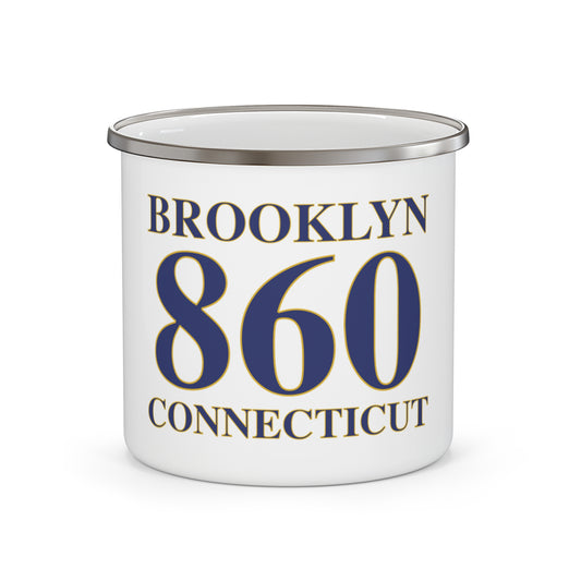 Brooklyn 860 Connecticut Enamel Camping Mug