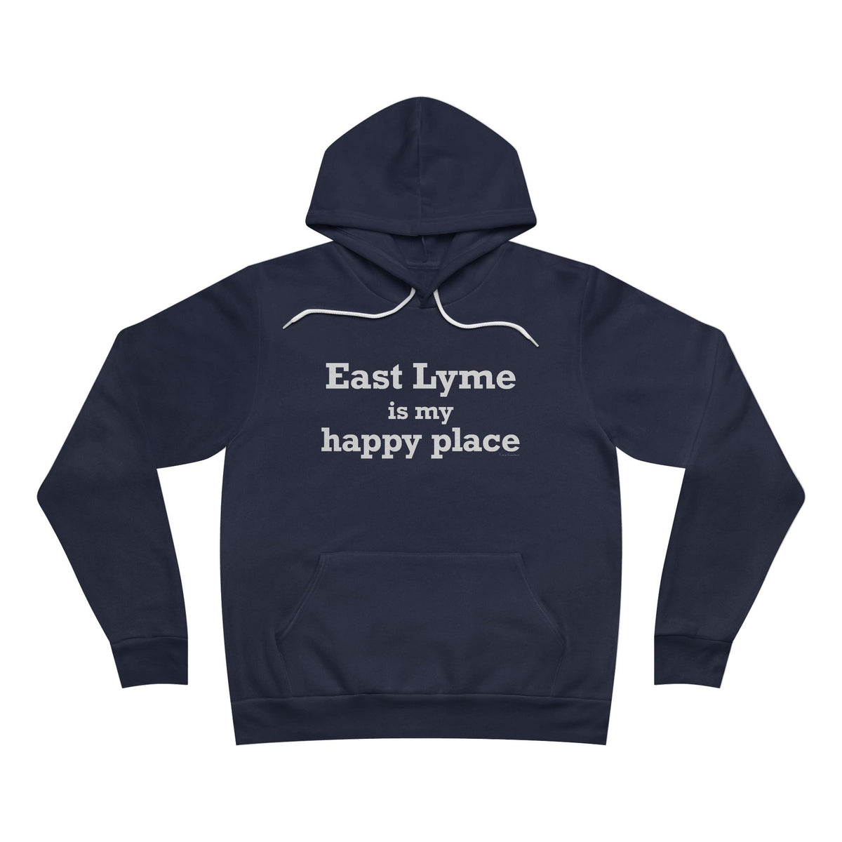 East Lyme is My Happy Place Unisex Sponge Fleece Pullover Hoodie