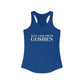 Just a kid from Goshen Women's Ideal Racerback Tank Top