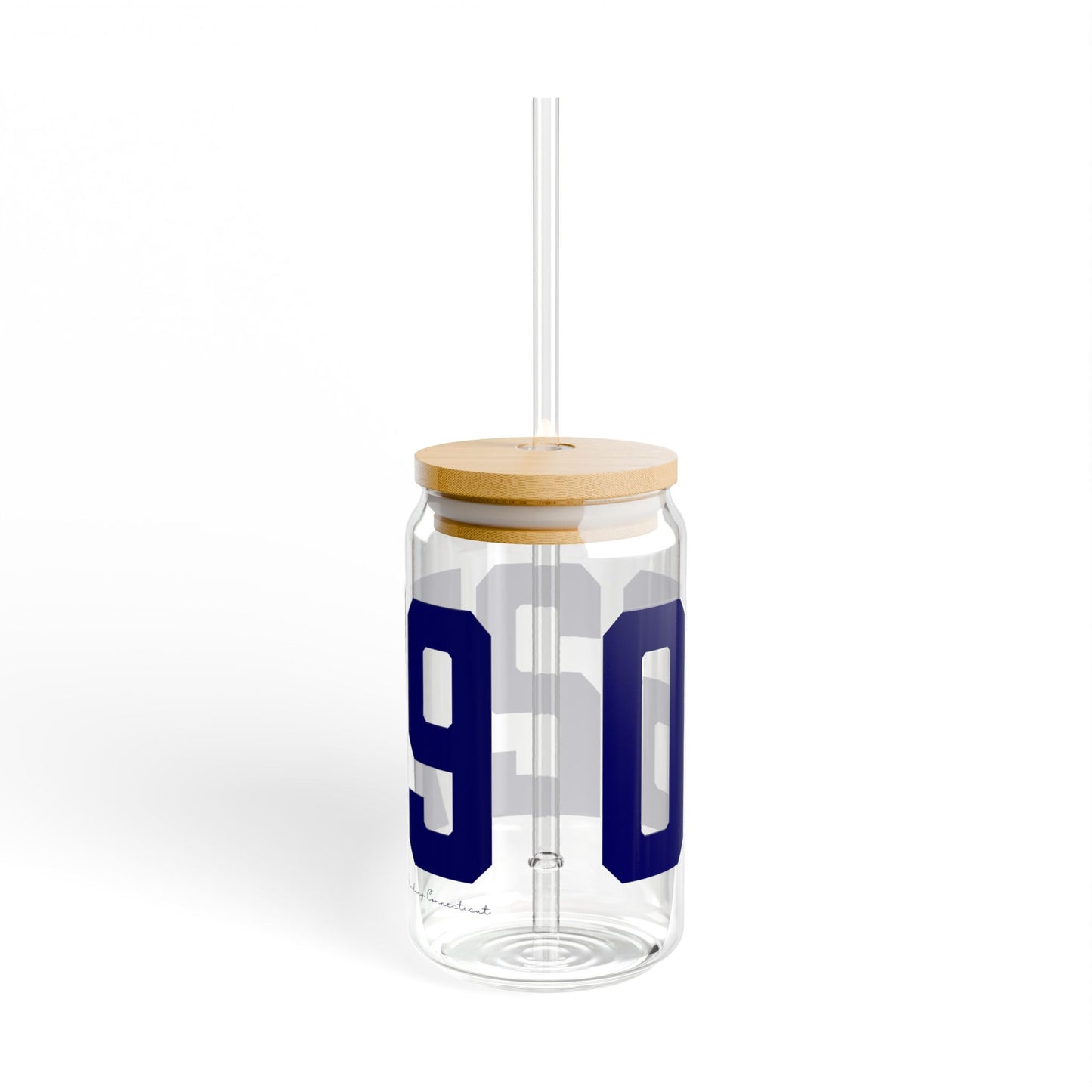 06279 Willington Connecticut Zip Code Sipper Glass, 16oz