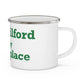 New Milford is My Happy Place Enamel Camping Mug