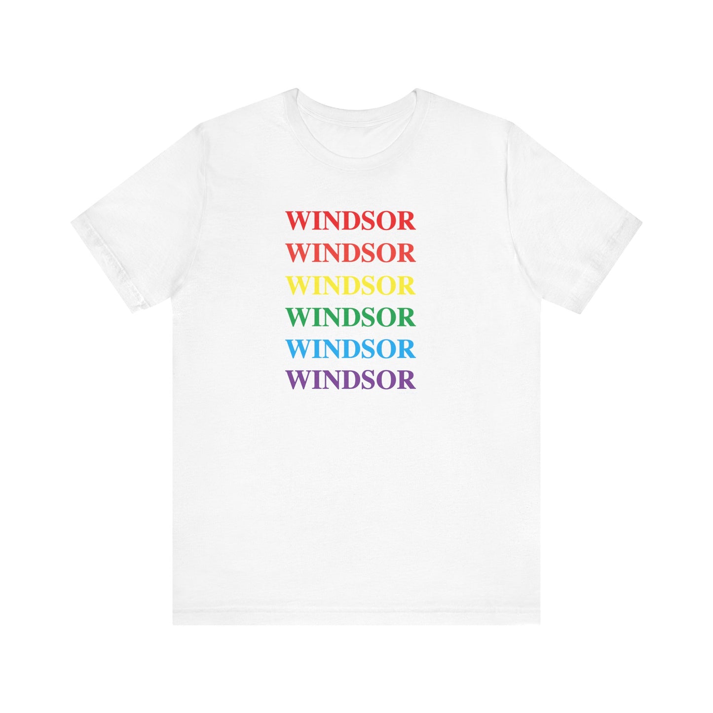 Windsor Pride Unisex Jersey Short Sleeve Tee