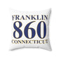 Franklin 860 Connecticut Spun Polyester Square Pillow