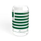 Lebanon Connecticut St. Patrick’s Day Flag Sipper Glass, 16oz