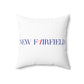 41 Tilt New Fairfield Spun Polyester Square Pillow
