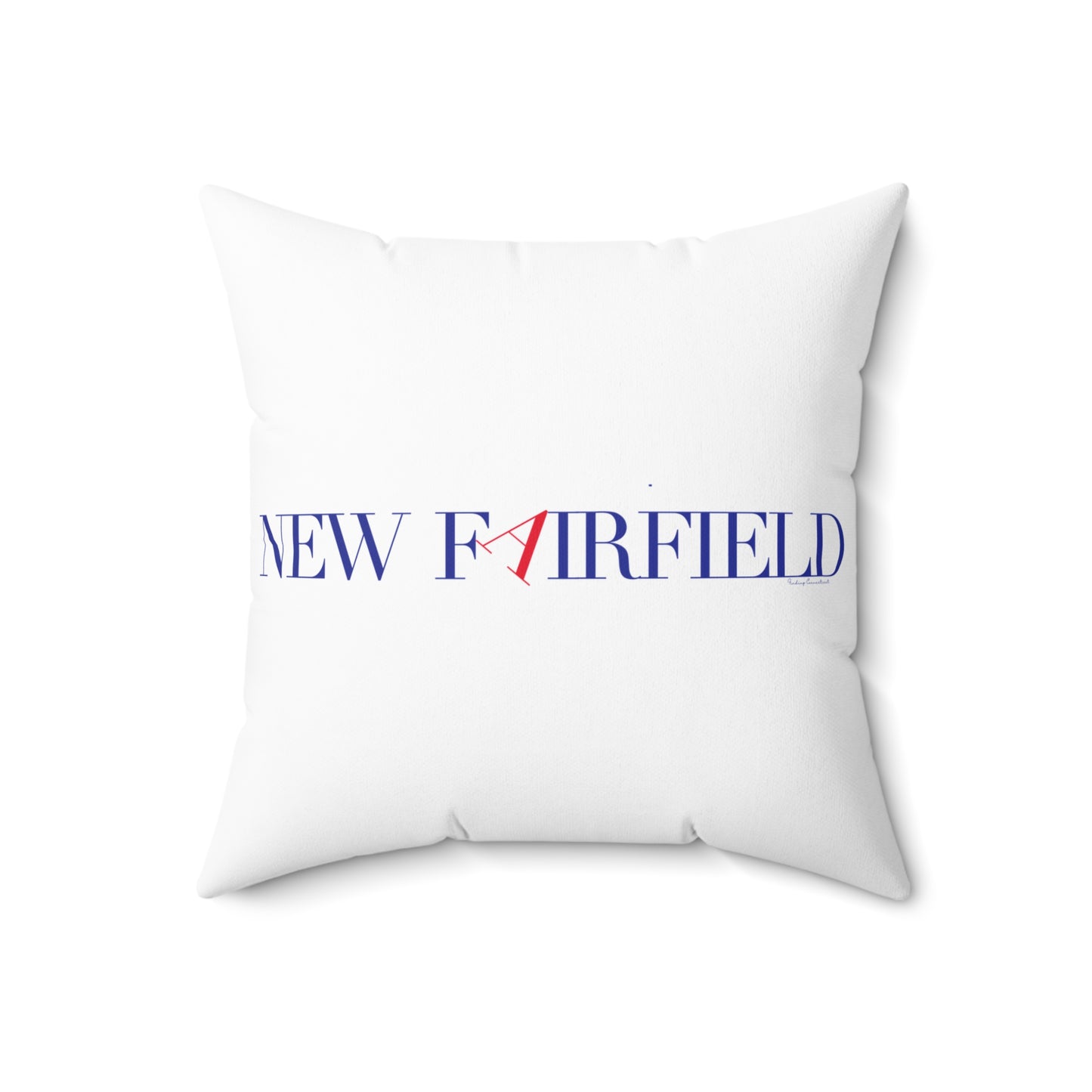 41 Tilt New Fairfield Spun Polyester Square Pillow