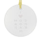 Compo Beach Vision Glass Ornaments