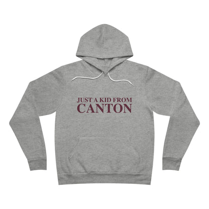 Just a kid from Canton Unisex Sponge Fleece Pullover Hoodie