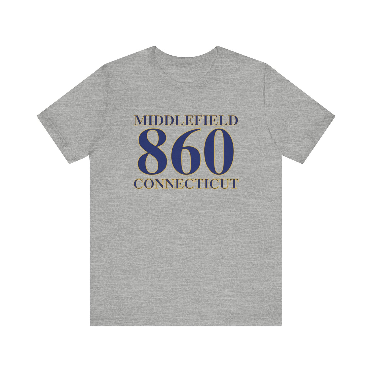 Middlefield 860 Connecticut Unisex Jersey Short Sleeve Tee