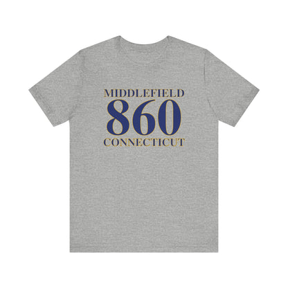 Middlefield 860 Connecticut Unisex Jersey Short Sleeve Tee