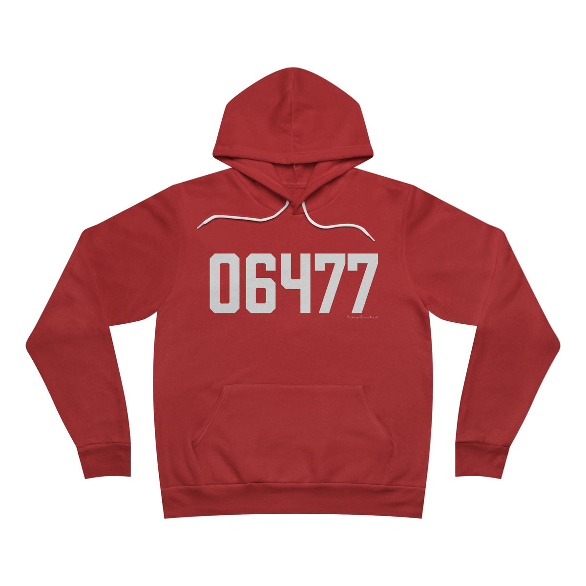 06477 Orange CT Zip Code Unisex Sponge Fleece Pullover Hoodie