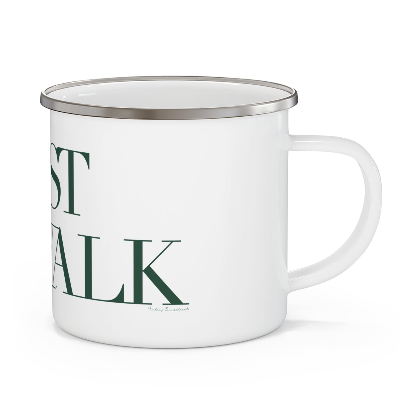 41 Tilt East Norwalk Enamel Camping Mug