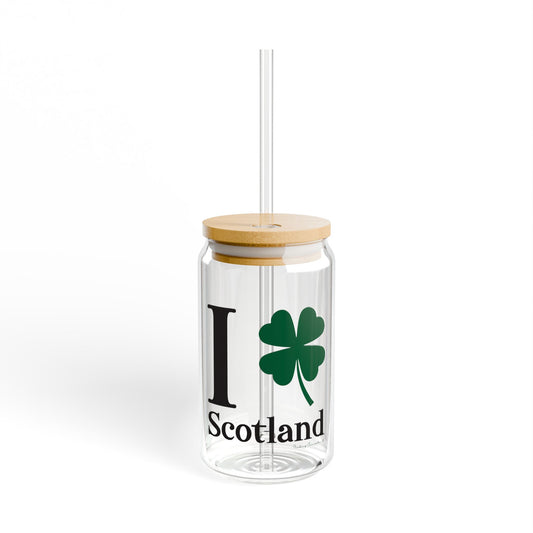 I Clover Scotland Sipper Glass, 16oz