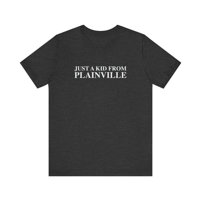 Just a kid from Plainville Unisex Jersey Short Sleeve T-Shirt