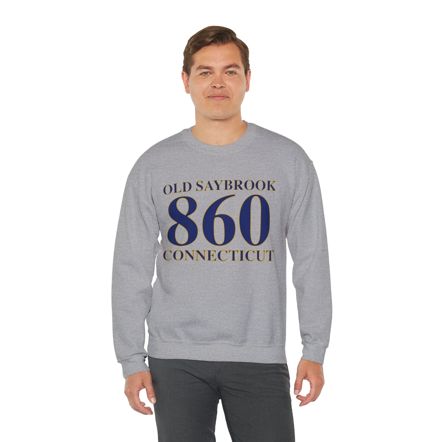 Old Saybrook 860 Connecticut Unisex Heavy Blend™ Crewneck Sweatshirt