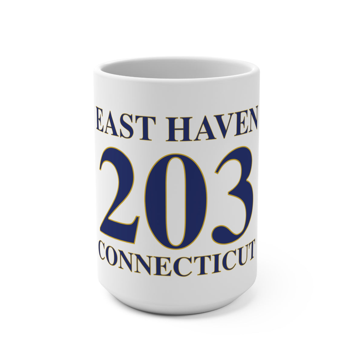 East Haven 203 Connecticut Mug 15oz