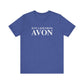 Just a kid from Avon Unisex Jersey Short Sleeve T-Shirt