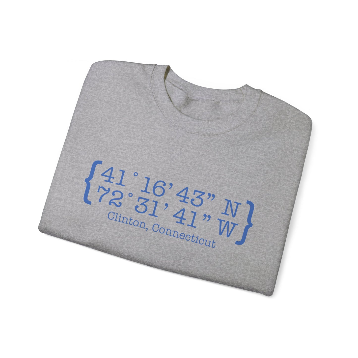 Clinton Coordinates Unisex Heavy Blend™ Crewneck Sweatshirt