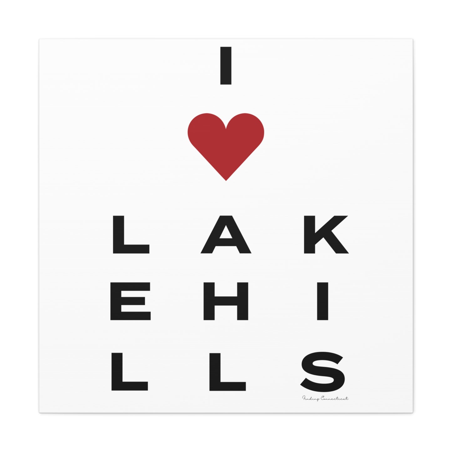 Lake Hills Vision Matte Canvas, Stretched, 1.25"