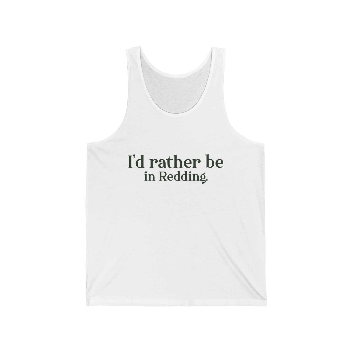 redding connecticut tank top shirt