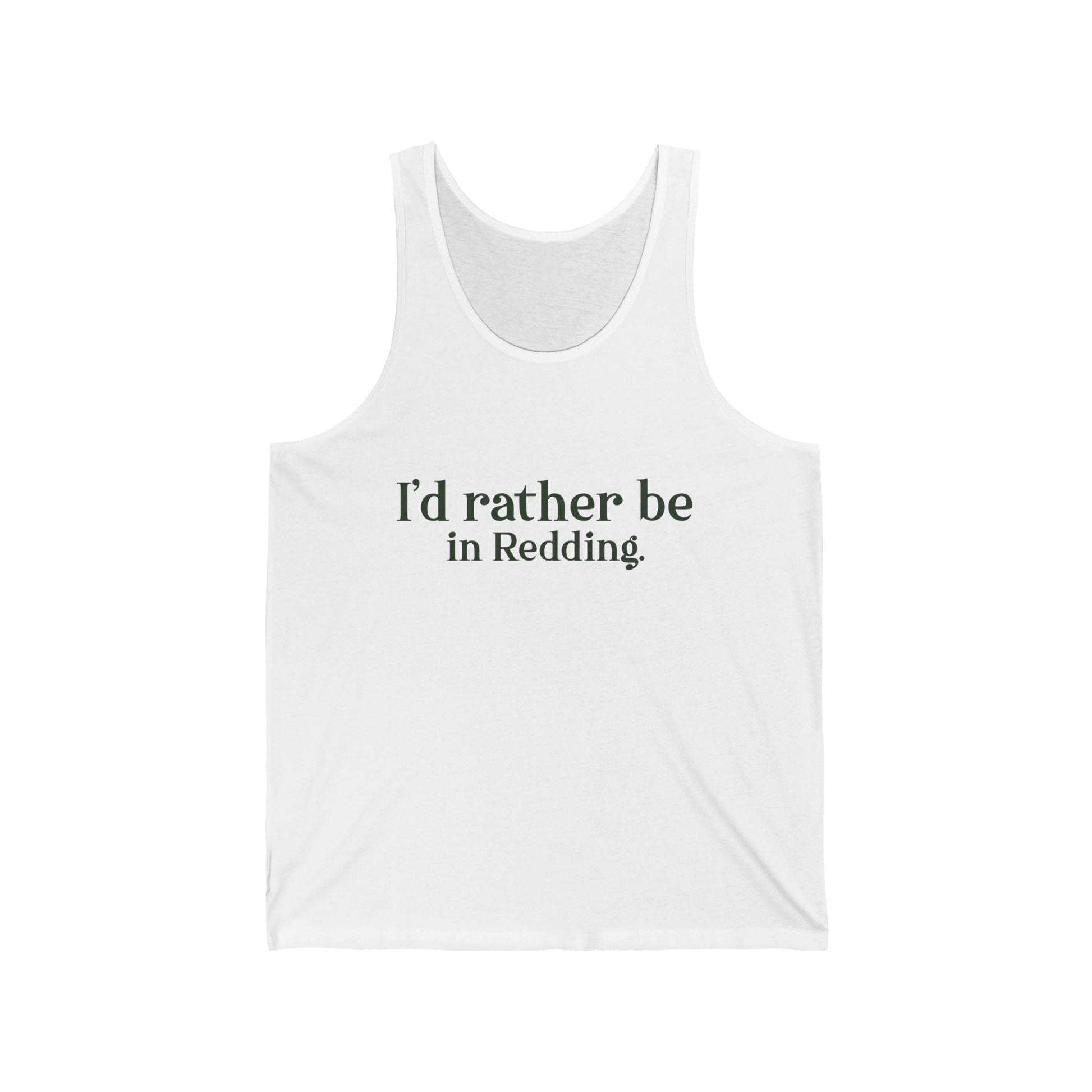 redding connecticut tank top shirt