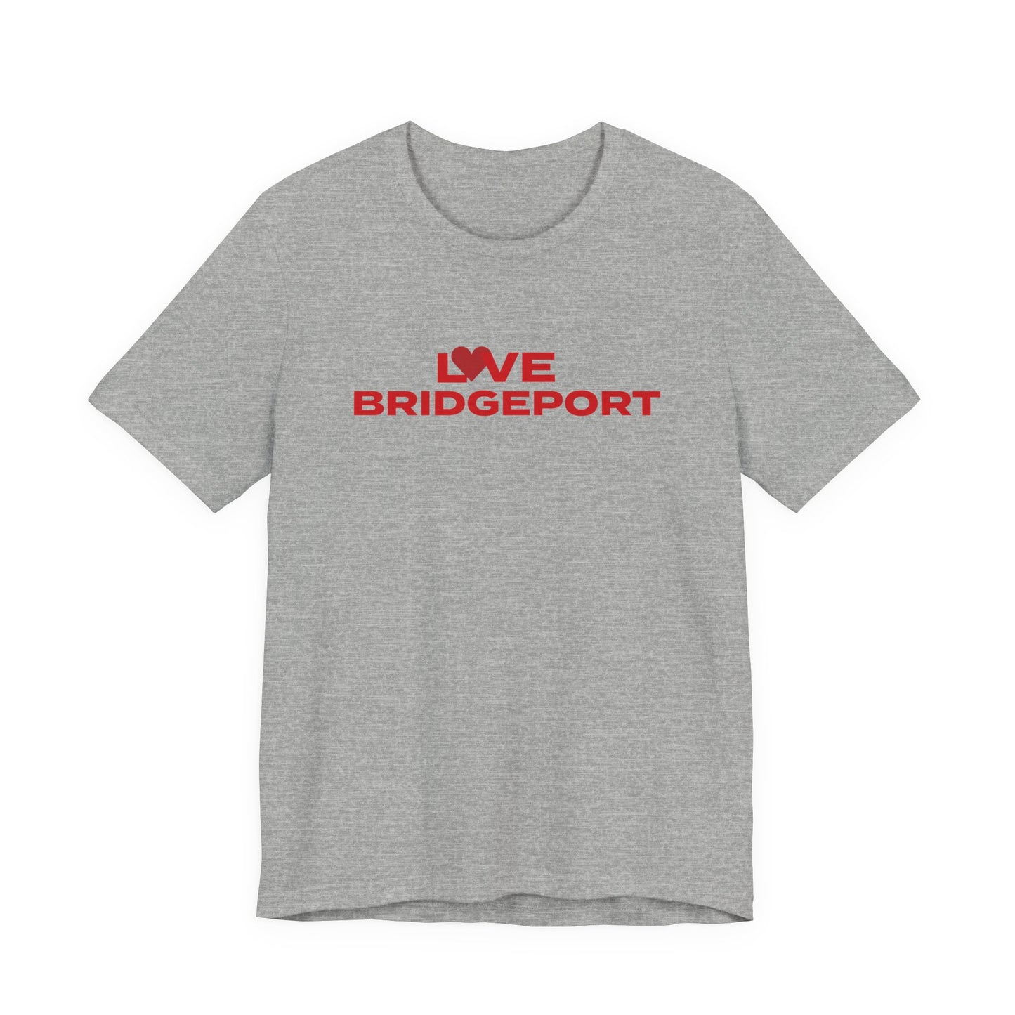 Love Bridgeport Unisex Jersey Short Sleeve T-Shirt