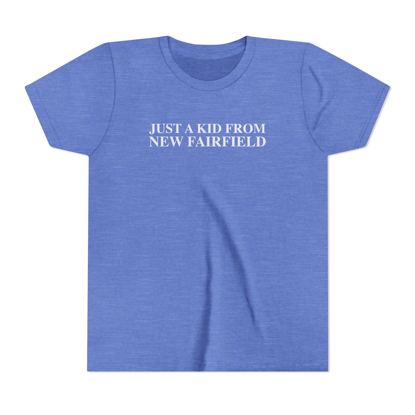 Just a kid from New Fairfield Youth Short Sleeve T-Shirt