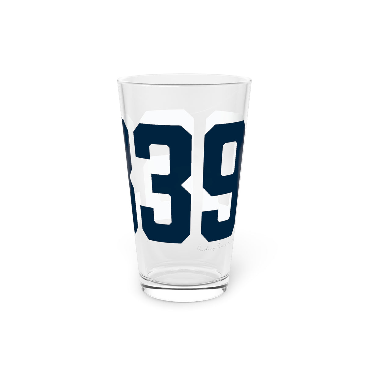 06339 Ledyard Connecticut Zip Code Pint Glass, 16oz