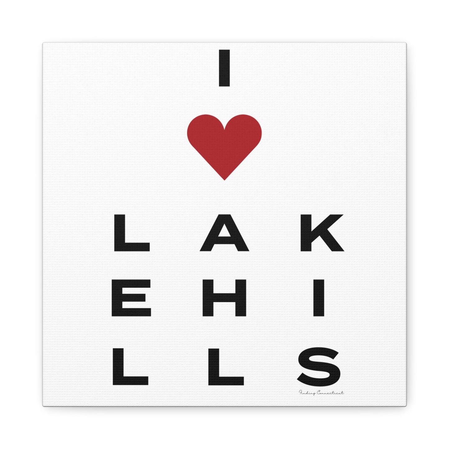 Lake Hills Vision Matte Canvas, Stretched, 1.25"