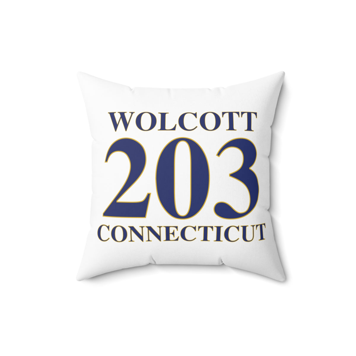 Wolcott 203 Connecticut Polyester Square Pillow