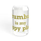 Trumbull Is My Happy Place Sipper Glass, 16oz