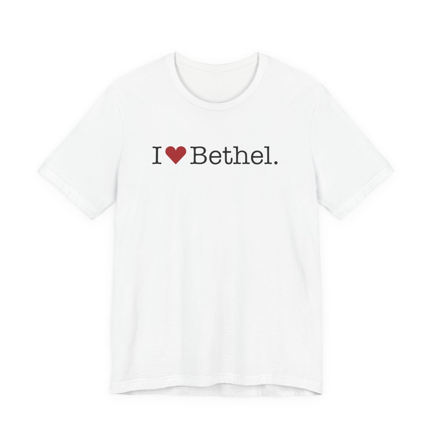 I Heart Bethel. Unisex Jersey Short Sleeve T-Shirt