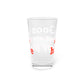 Goose Shows Are My Happy Place - Blue & Orange Pint Glass, 16oz