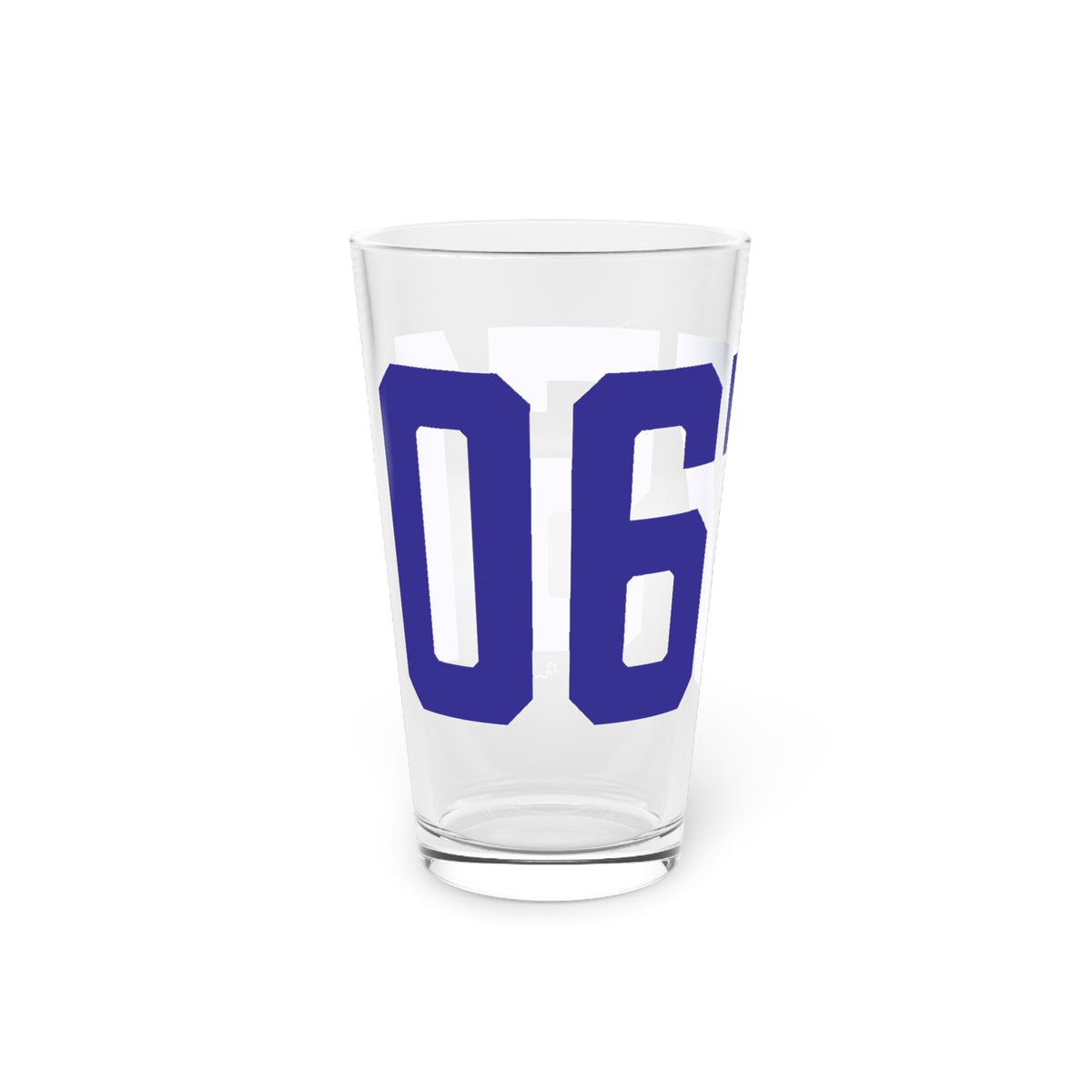 06751 Bethlehem Connecticut Zip Code Pint Glass, 16oz