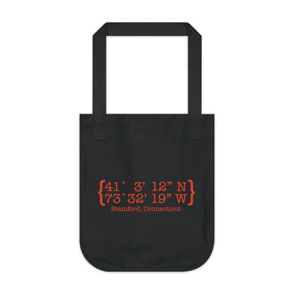 Stamford Coordinates Organic Canvas Tote Bag