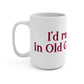 I’d rather be in Old Greenwich Mug 15oz