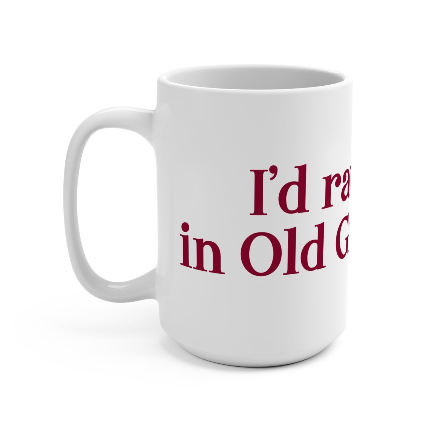 I’d rather be in Old Greenwich Mug 15oz
