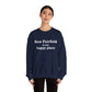 New Fairfield Is My Happy Place Unisex Heavy Blend™ Crewneck Sweatshirt